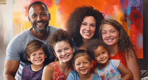Family therapy session